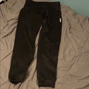 Black joggers childrens large